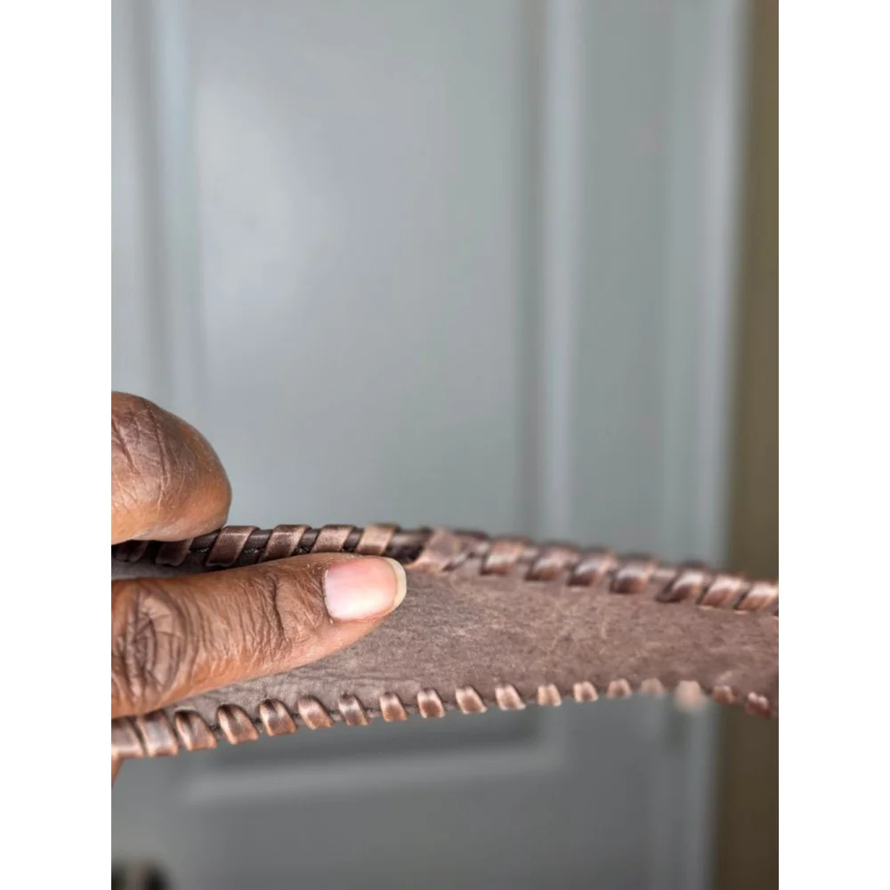 Women's Brown Leather Hobo Bag One Size